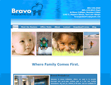 Tablet Screenshot of bravopediatrics.com